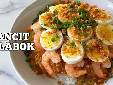 palibog|Pancit Palabok Recipe (Filipino Noodles w Pork & Shrimp).